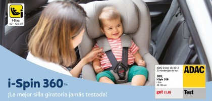 i-Spin 360™: ¡la mejor silla giratoria jamás testada!