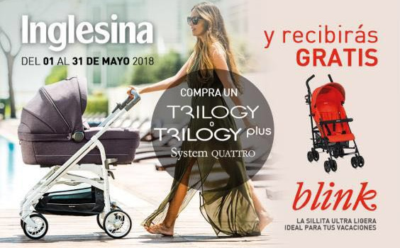 La silla de paseo Blink de Regalo con la compra del Quattro Trilogy