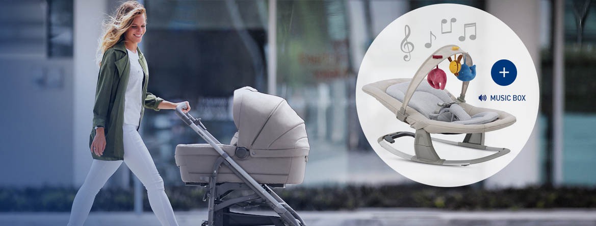 HAMACA LOUNGE DE REGALO CON INGLESINA QUATTRO TRILOGY